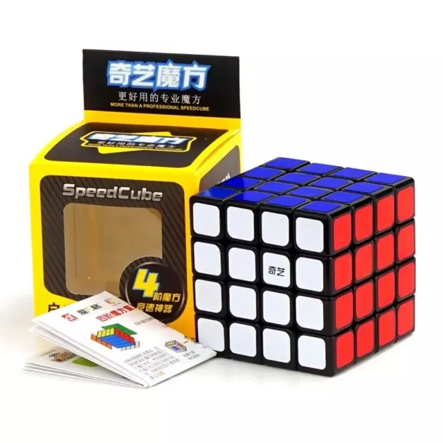 QiYi Yuan S 4x4 V2 V3 Cube de vitesse 4x4x4 Puzzle Cube magique de vitesse...