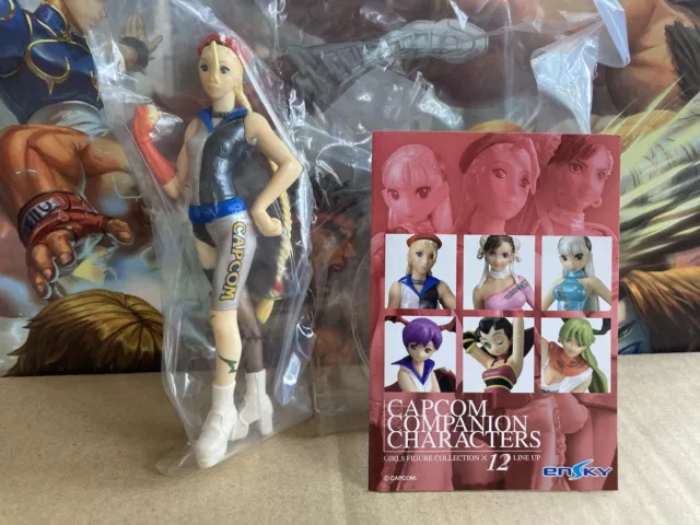 Street Fighter V Cammy Promo Figure Gashapon New Capcom Blue Variant