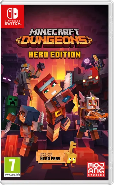 Minecraft Dungeons Hero Edition Nintendo Switch * Neu & Versiegelt VERSAND AM SELBEN TAG