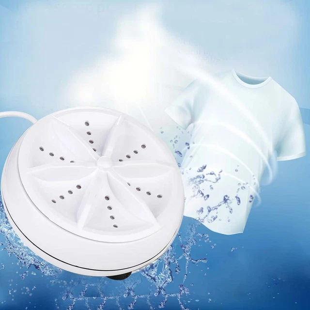 MINI USB WASHING Machine Portable Ultrasonic Turbine Clothes Washer