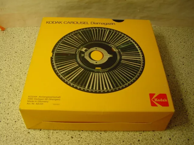 Kodak Rundmagazin  Carousel Dia-Magazin 63221  für 80 Dias Carousel  Projektor