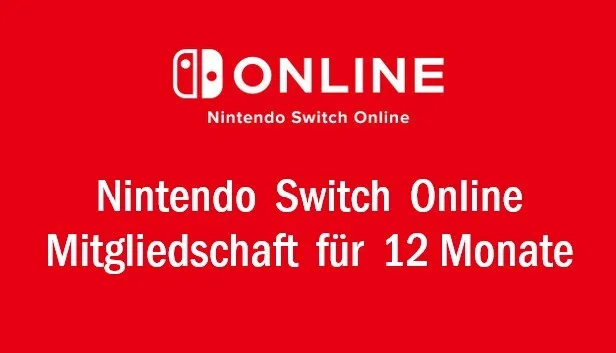 NUOVO Nintendo Switch Online 365 giorni 1 anno 12 mesi abbonamento per Eshop