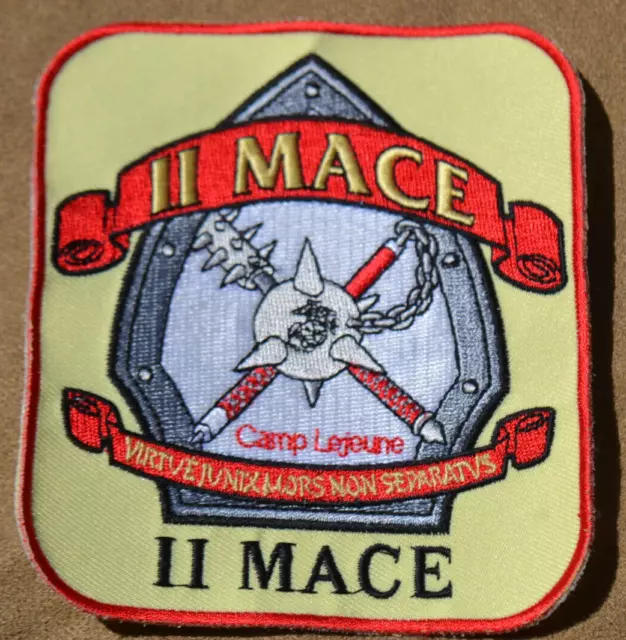 Authentic USMC MARINE CORPS ii MACE   EMBROIDERED PATCH