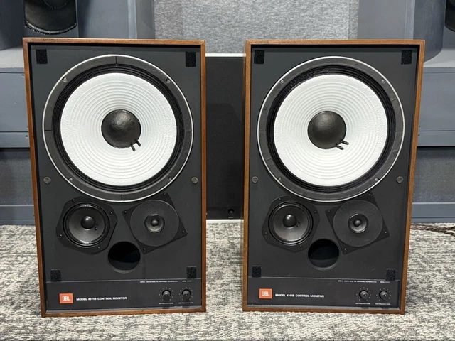JBL 4311B CONTROL MONITOR 2本 JBL 4311B Monitor Pair Speakers Professional Series– Retro