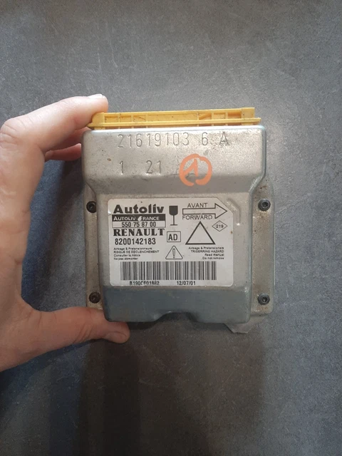 Calculateur Airbag Renault Scenic 2 - Ref 8200692357 Autoliv - Pièce Occasion Fonctionnelle