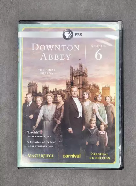 Masterpiece: Downton Abbey Season 6 DVDs