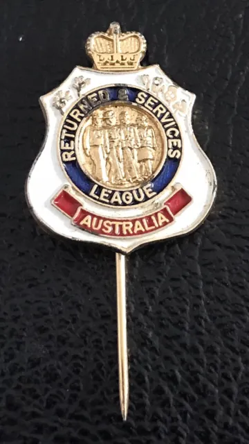 Vintage Returned Services League Australia Pin