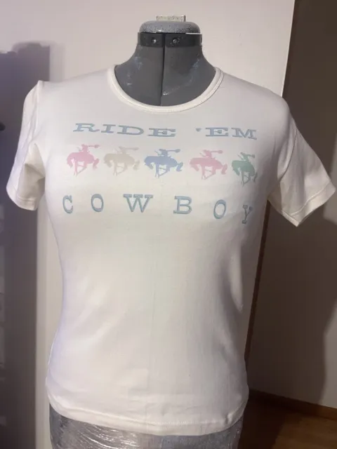 Ride Em Cowboy Tshirt Women’s Medium. Brand New With Tags.