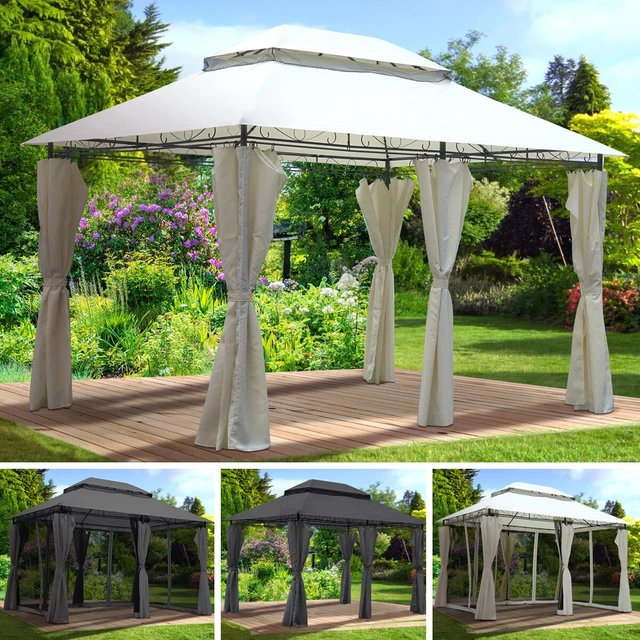BRAST Pavillon Gartenpavillon Gartenzelt Partyzelt Pavilon Pavillion Festzelt 12