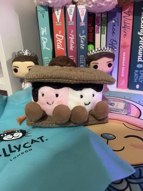 Tag M P JELLYCAT AMUSEABLES S Mores Plush Toy New with Tags £31.90 - PicClick UK