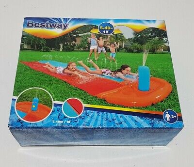 Bestway Neuf Bestway H20GO Double Eau Slip Et Toboggan 