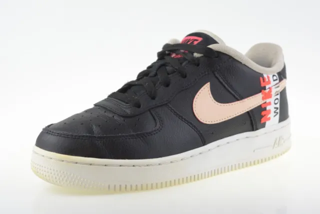 Nike Air Force 1 Low LV8 (GS) Black CN8536-001 Junior Trainers Size UK 5