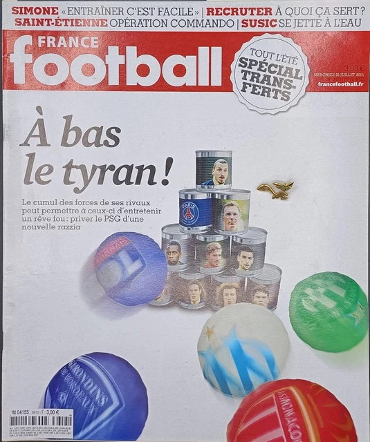 Lot De 16 Magazines France Football - Spécial PSG 1996-2012