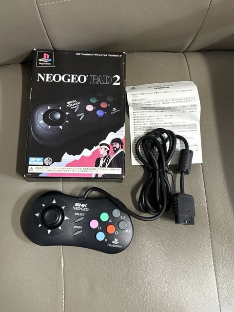 NEOGEO PAD 2 Controller SNK PlayStation PS1 PSone PS2