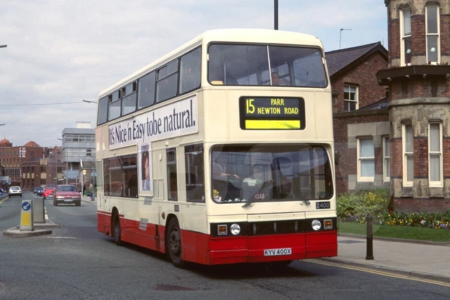 BUS PHOTO MTL Merseybus Lancashire Travel 2400 KYV400X Titan