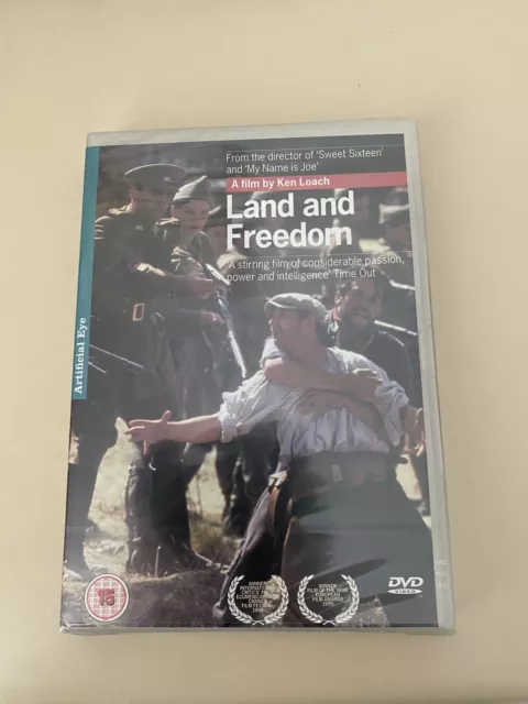 Land and Freedom DVD (2005) Ian Hart, Loach (DIR) cert 15 