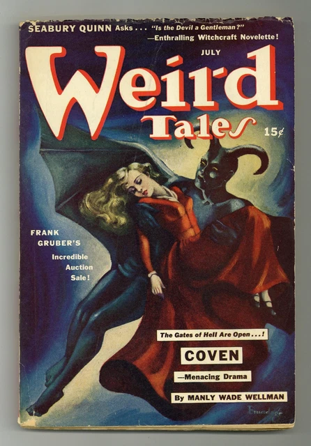 Weird Tales Pulp 1st Series Jul 1942 Vol. 36 #6 VG 4.0