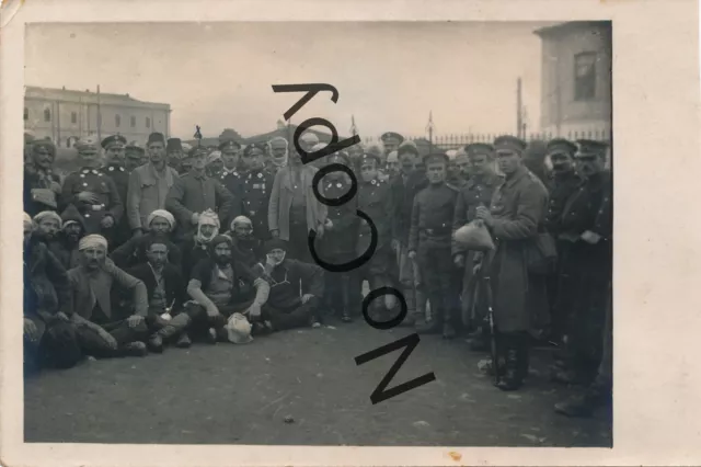 Photo WK1 - France Captured Arabs Group Photo X101