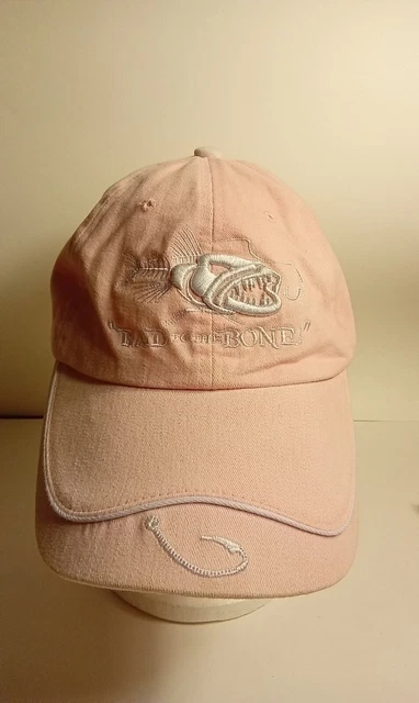 Women's Bad to the Bone Pink Get Reel Get Fish Ball Cap