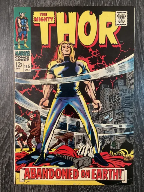 The Mighty Thor #145 (Marvel 1967) Silver Age *Many Images* Jack Kirby