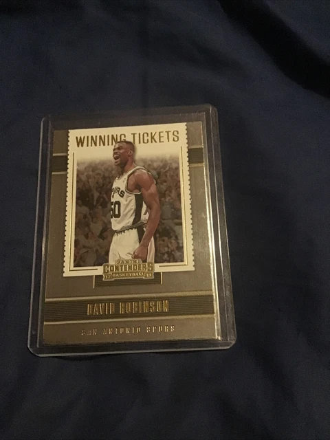 2017-18 Panini Contenders Winning Tickets #19 David Robinson San Antonio Spurs🔥