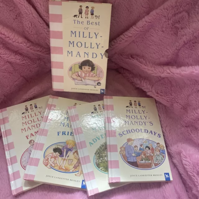 The Best of Milly Molly Mandy Box Set by Joyce Lankester Brisley, 4 hard back bk