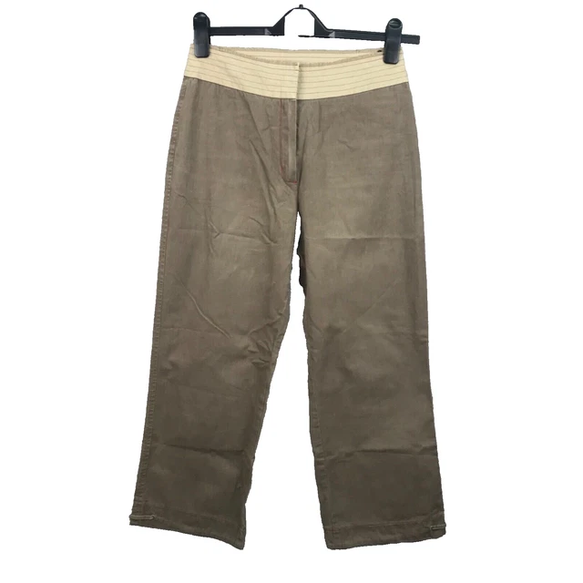 Pantalon Droit Beige Mango Femme - Taille 38 - Neuf Sans étiquette - Coton