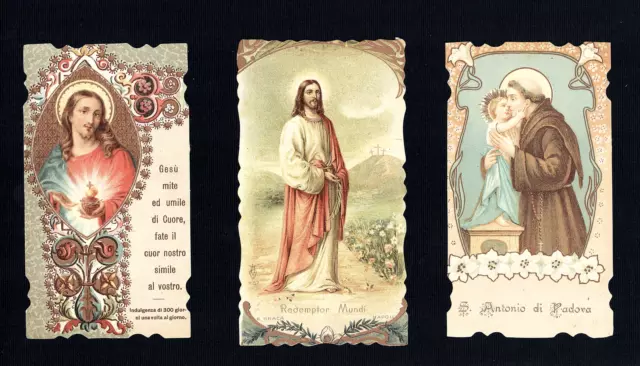 lotto santini-holy cards lot-lot images pieuses-konvolut  andachtsbild   1064