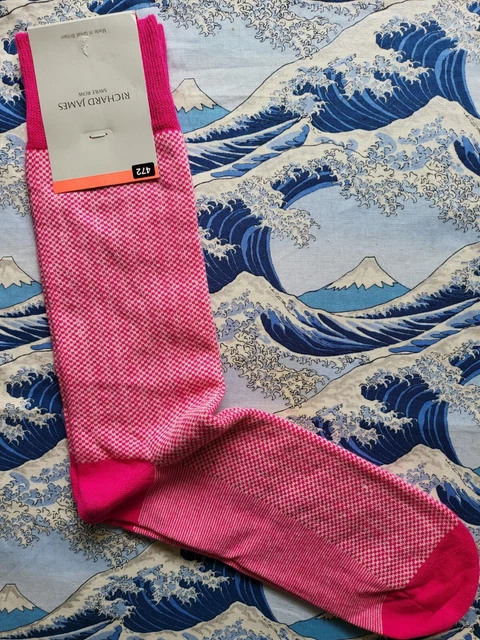 Two-Tone Blue Unisex Socks With Welsh Red Dragon – UK Size 5-12, Made In Portugal