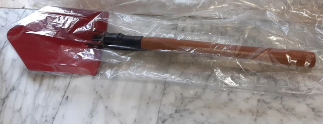 Pala Pieghevole Esercito Rumeno • Usata In Ottime Condizioni • Acciaio E Legno - Foto 4