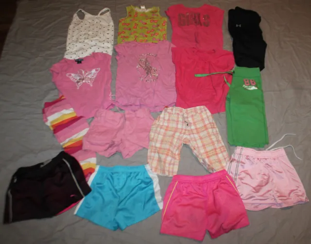 Girls Spring summer clothes lot size 8 8-10 clothes 15 pc