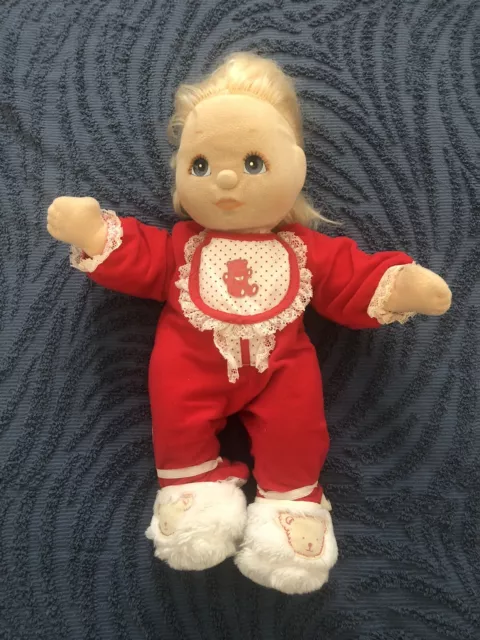 Vintage Mattel My Child Doll 1985 36 cm Approx Original Clothing Blonde Toy