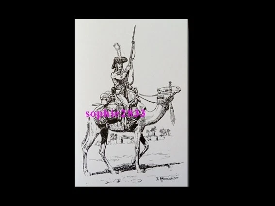 Dessin de Rousselot /Régiment des dromadaires 1798-1802
