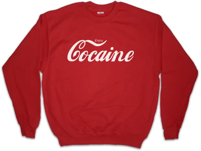 ENJOY Sweatshirt Pullover Fun Pablo Escobar Kult Retro Mafia Sweatshirt Pullover