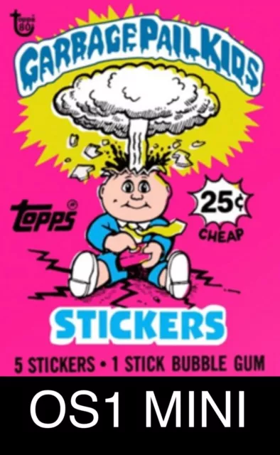 1985 UK MINI Garbage Pail Kids Series 1 Complete Your Set GPK 1ST U Pick OS1