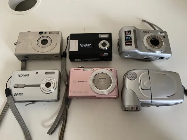 Canon IXUS 800 IS 6.0 MP Digital Camera Ultracompact Silver FOR PARTS  REPAIR