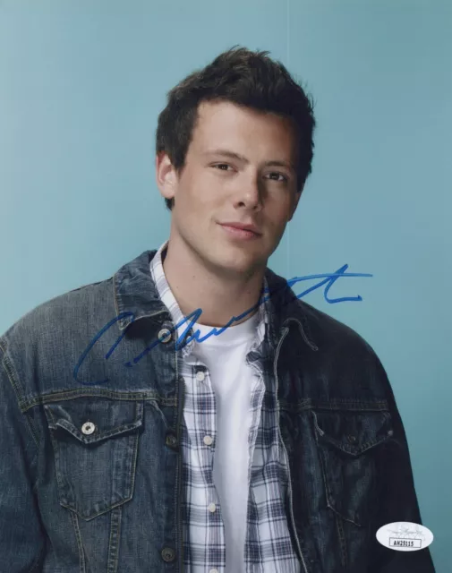 CORY MONTEITH Signed GLEE 8x10 Photo FINN HUDSON Authentic Autograph JSA COA CORY MONTEITH Signed GLEE 8x10 Photo FINN HUDSON Authentic Autograph JSA COA