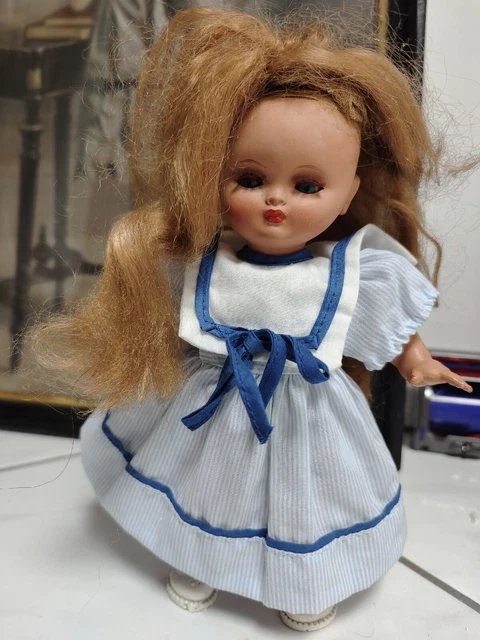 Poupée  BELLA  rhodoid MADE IN FRANCE  25 cm années 50