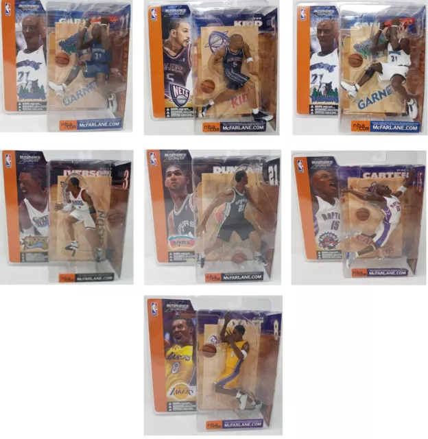 NBA Series 1 McFarlane Toys 6" Action Sport Figures Officially Licensed