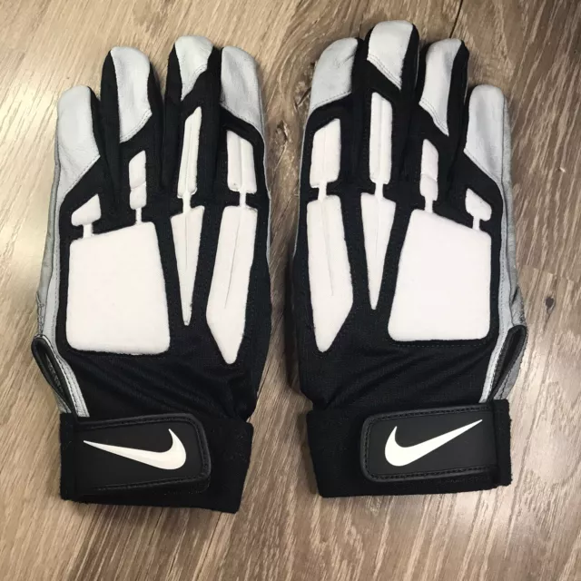 Nike D-TACK NFL Sample PE Padded Lineman Football Gloves PGF324 101 Size  4XL