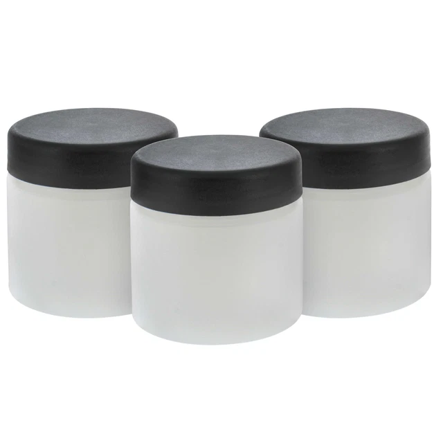 3 tazas de solución de bronceado en aerosol Belloccio con tapas, ajuste pistola aplicadora G12 y G12-QC