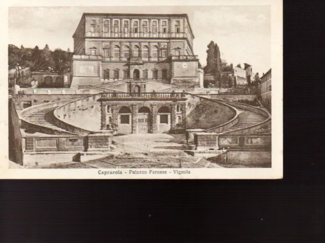 4c cartolina Caprarola Palazzo Farnese Vignola non  viaggiata