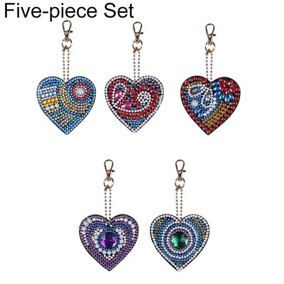 Pittura diamantata Keychains 