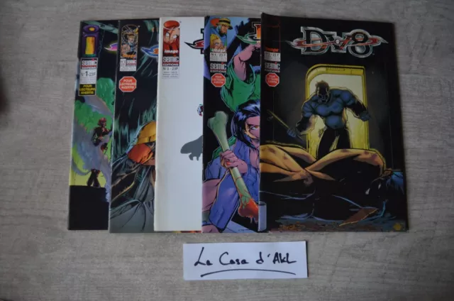 Comics Lot DV8 - Numéros 1-2-3-4-5 - Image Semic Editions