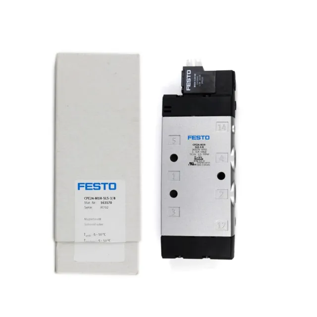 1pcs New for Festo CPE24-M1H-5LS-3/8 163170 Solenoid Valve
