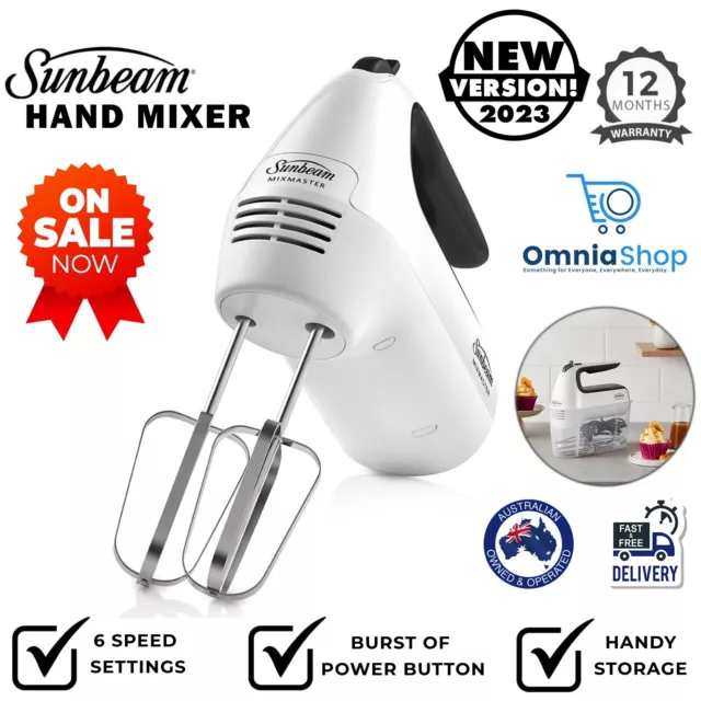 Sunbeam Electric 6-Speed Hand Mixer