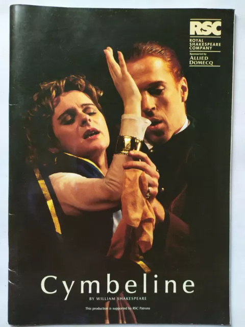 Cymbeline RSC Royal Shakespeare Company Programme & Tickets Barbican Centre 1998