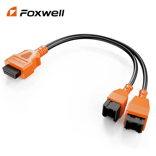 FOXWELL 12+8 OBD2 Diagnostic Adapter Cable Scan Code Reader Fit For Chrysler
