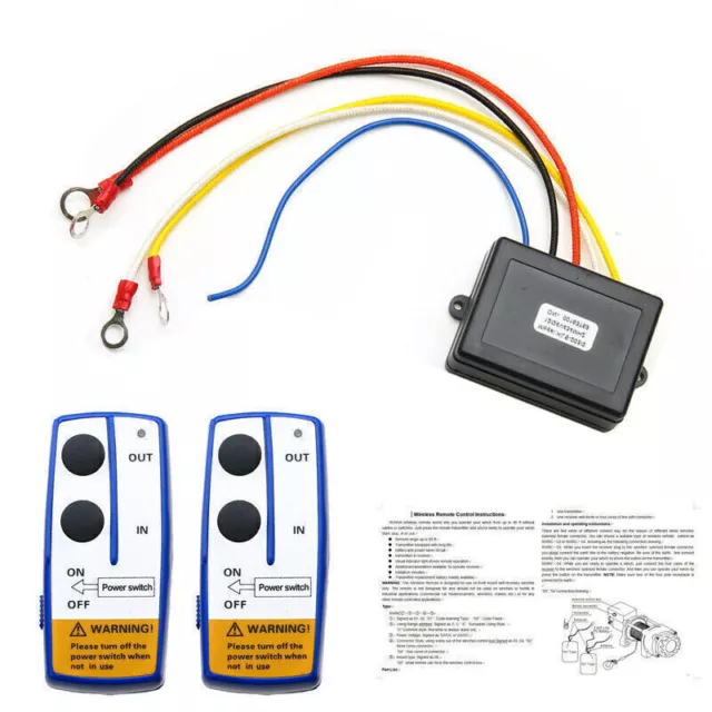 Fernbedienung Winde 12V Funkfernbedienung Elektrische Steuerung Seilwinde Funk