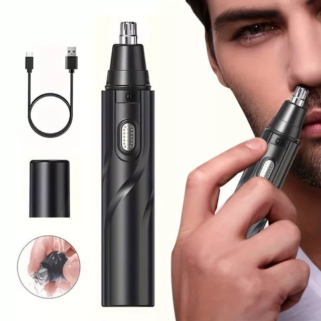 Tondeuse de nez électrique pour hommes/femmes, précise, efficace et rechargeable